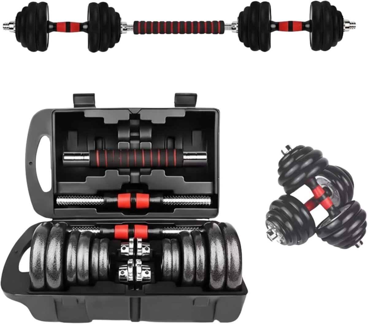 Par de Halteres Ajustáveis 20kg