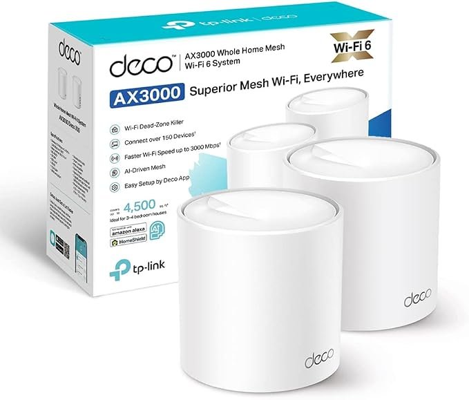 Sistema Wi-Fi Mesh TP-Link Deco X50 (Pack 2)